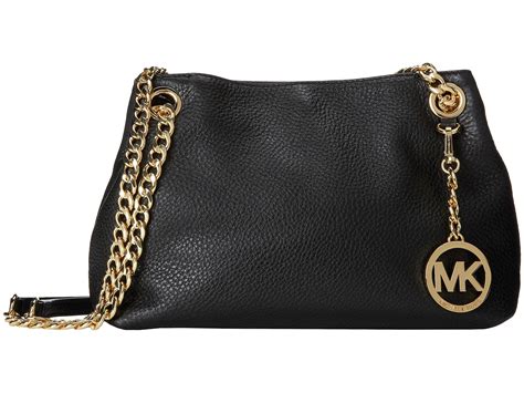 michael kors jet set chain medium messenger|Jet Set Medium Logo Chain Shoulder Bag .